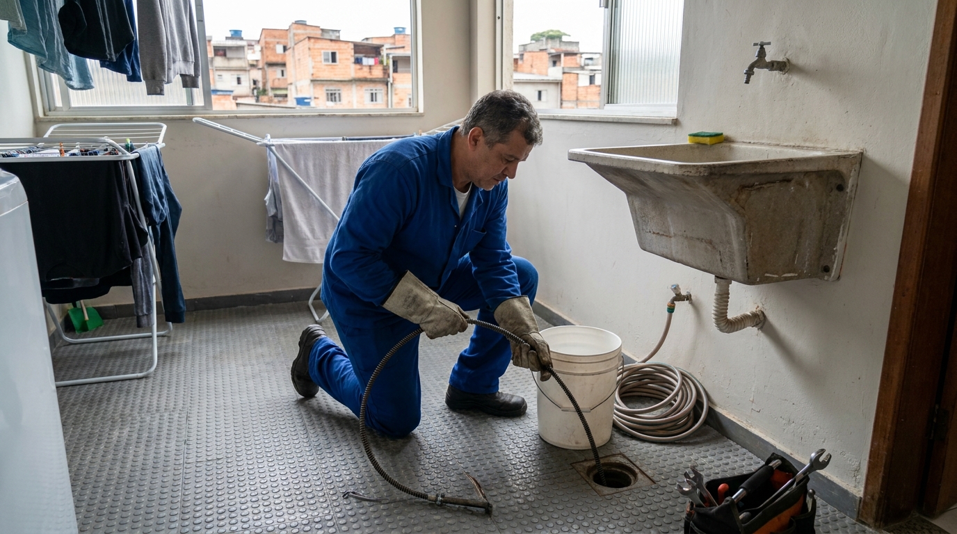 Desentupimento de Ralos Externos em Chapecó‑SC